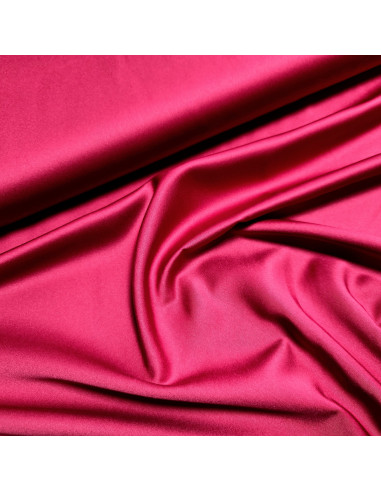 Tissu, Microfibre Micro Satin, Fuchsia, Laize 146 cm, 100% Polyester