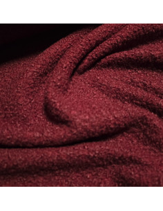 Lainage bouclette, rouge carmin 2