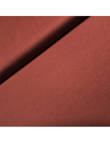 Tissu, Microfibre Micro Satin, Terracotta, Laize 146 cm, 100% Polyester