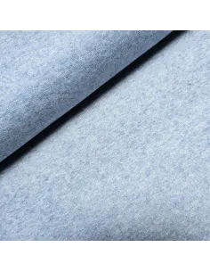 Tissu, Jersey Maille Uni, Bleu Profond, Laize 150 cm, Mélange Viscose Polyester Polyamide