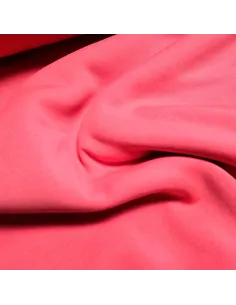 Tissu, Sweat Épais Uni, Rose Saumon, Laize 160 cm, 70% Coton 30% Polyester 2