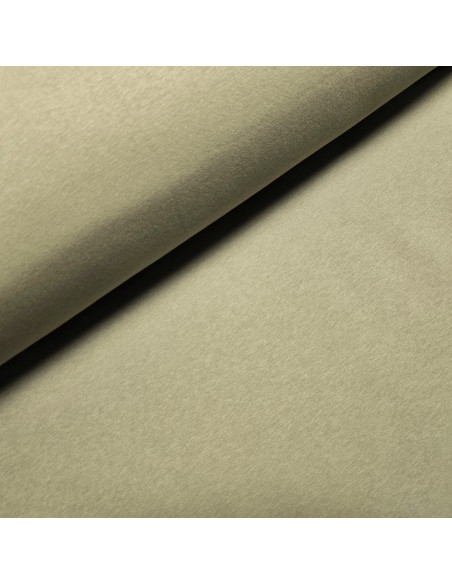 Tissu, Sweat Épais Uni, Kaki Clair, Laize 160 cm, 70% Coton 30% Polyester