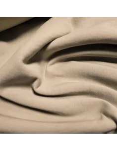 Tissu, Sweat Épais Uni, Beige, Laize 160 cm, 70% Coton 30% Polyester 2