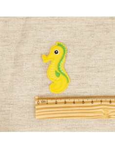 Ecusson thermocollant hyppocampe