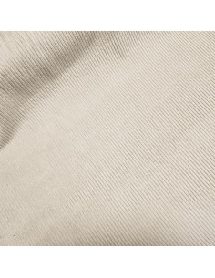 Velours larges côtes, écru