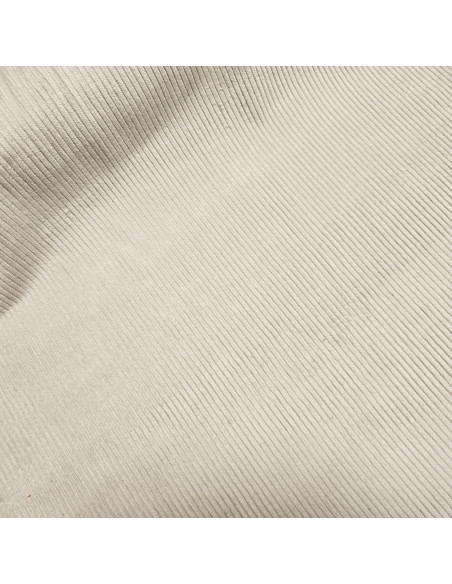 Velours larges côtes, écru