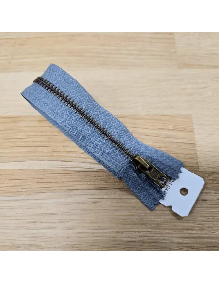 Fermeture à glissière Prym Z14, gris, 10 cm | Zephyr Tissus