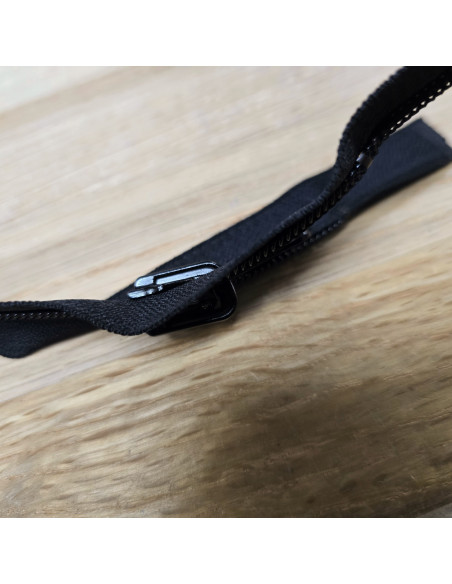 Fermeture Eclair Z97, séparable & réversible, noir, 75cm