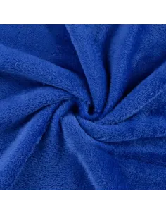 Tissu, Polaire Doudou, Bleu Roi, Laize 150 cm, 100% Polyester 290g/m²