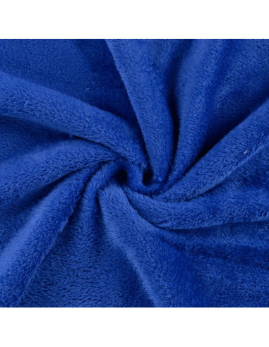 Tissu, Polaire Doudou, Bleu Roi, Laize 150 cm, 100% Polyester 290g/m²