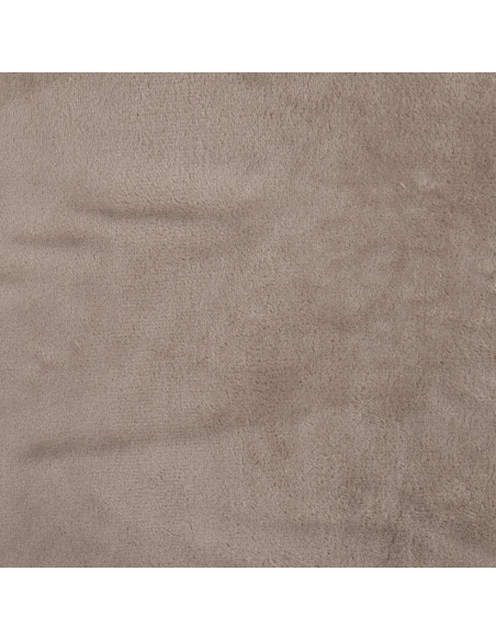 Tissu, Polaire Doudou Uni, Taupe, Laize 150 cm, 100% Polyester 290g/m²
