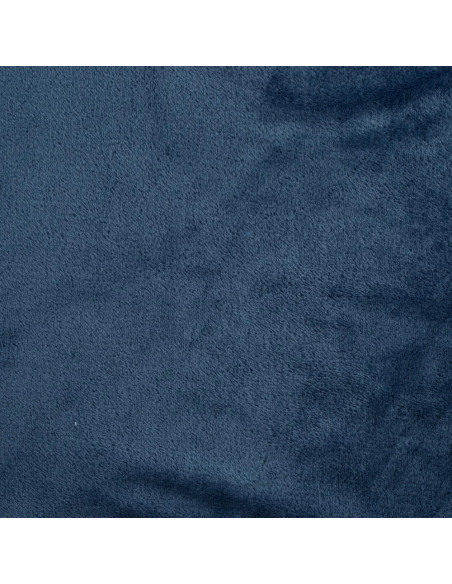 Tissu, Polaire Doudou, Bleu Jeans, Laize 150 cm, 100% Polyester 290g/m²