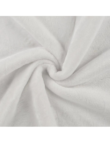 Polaire doudou, blanche