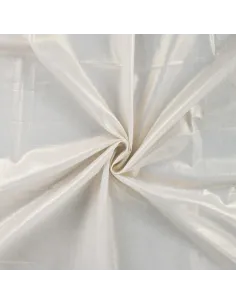 Tissu, Coton Imprimé Noël, Écru et Or, Laize 140 cm, 100% Coton 115g/m² 2