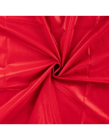 Tissu, Coton de Noël, Rouge Métallisé, Laize 140 cm, 100% Coton