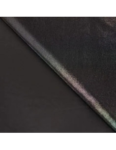 Tissu, Jersey Fête, Dégradé Multicolore Scintillant, Laize 160 cm, Polyester Spandex 2