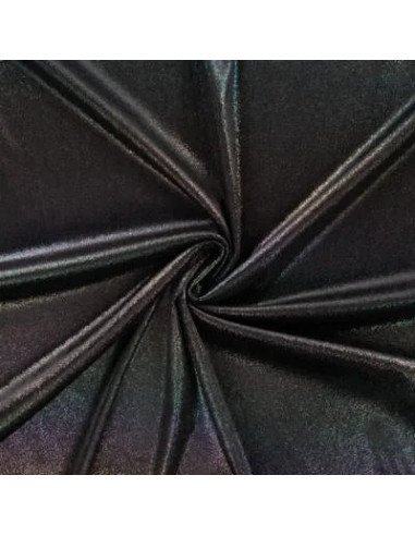 Tissu, Jersey Fête, Dégradé Multicolore Scintillant, Laize 160 cm, Polyester Spandex