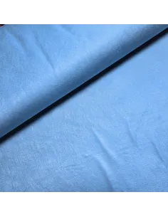 Tissu, Feutrine Unie, Bleu Ciel, Laize 180 cm, 100% Polyester 215g/m²