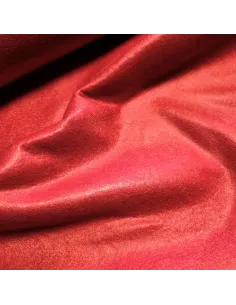 Tissu, Feutrine Unie, Rouge Écarlate, Laize 180 cm, 100% Polyester 215g/m² 2