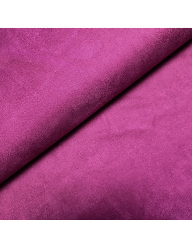 Tissu, Suédine Scuba Unie, Mauve, Laize 150 cm, 95% Polyester 5% Spandex