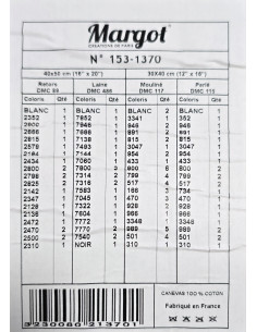 Canevas 40 x 50 cm - Les coquelicots 2