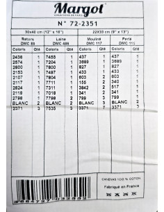Canevas 30 x 40 cm - Les Alpes 2