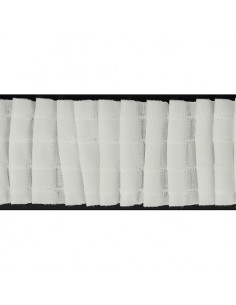 Ruban fronceur, 45mm, plis automatiques