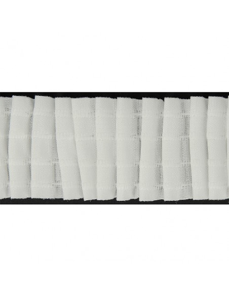 Ruban fronceur, 45mm, plis automatiques