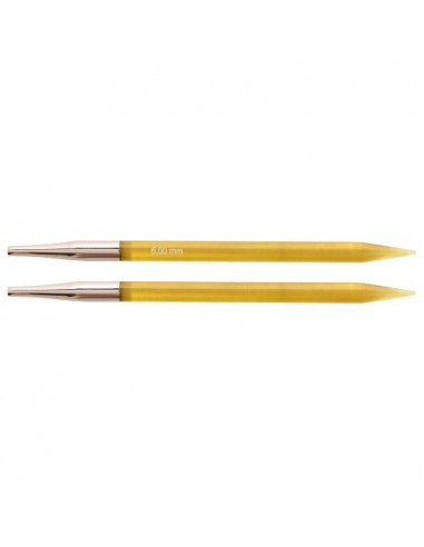 Aiguilles à tricoter circulaires, interchangeable, 6mm