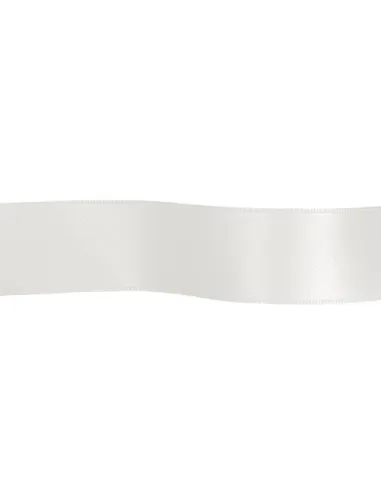 Ruban satin, 11mm, blanc