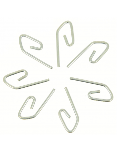 Crochets escargots, métal
