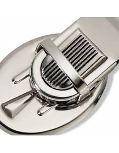 Fermeture de cartable, 26mm, argent 2
