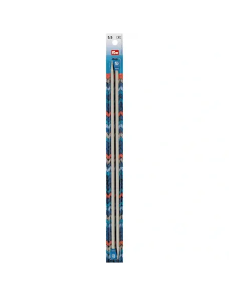 Aiguilles à tricoter boule Prym alu, 35 cm | Zephyr Tissus