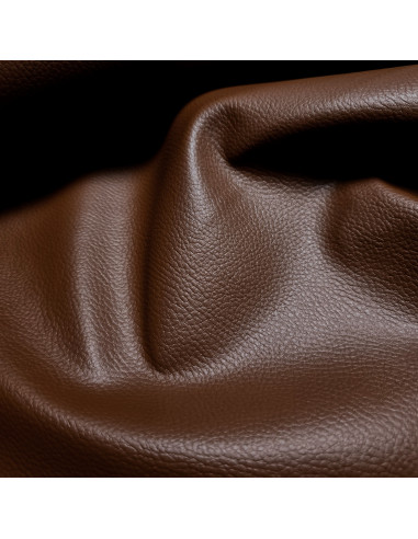 Tissu, Simili Cuir Uni Aspect Daim, Noir, Laize 140 cm, 76% PVC 22% Polyester 2% PU