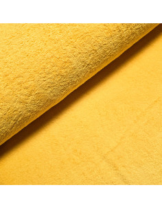 Eponge de coton, jaune soleil