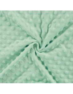 Polaire minky, vert d'eau