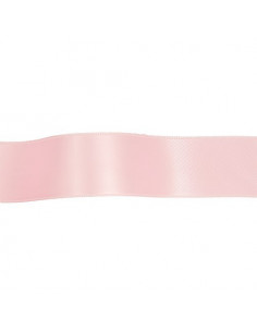 Ruban satin, 6,5mm, rose clair