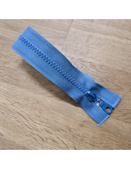 Fermeture Z54 moulée, Bleu bleuet, 25 cm | Zephyr Tissus