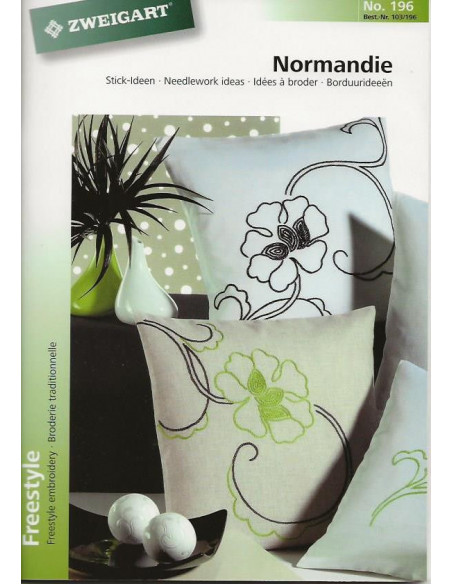 Livret de broderie N°196 - Broderie traditionnelle - Normandie
