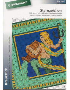 Livret de broderie N°207 - Point de croix - Idées à broder