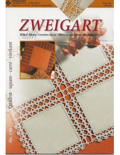 Livret de broderie N°136 - Carré - Idées à crocheter