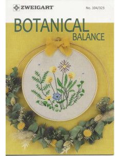Livret de broderie N°323 - Point de croix/point compté - Botanical balance