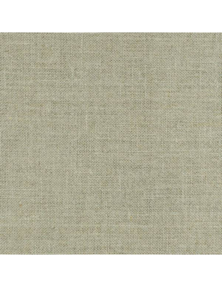 Tissu, Toile à Broder Belfast, Naturel, Coupon 48x53cm, Lin 12,6 fils/cm