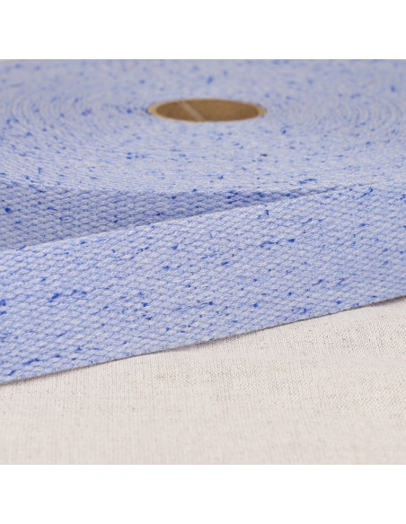 Sangle chinée, 30mm, lavande