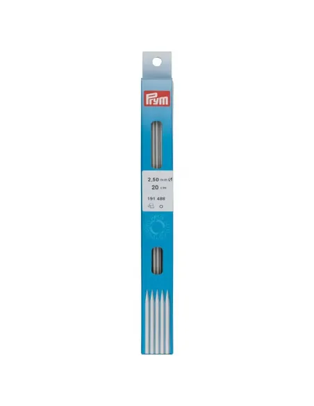 Aiguilles tricoter 2 pointes Prym Ø2,5 mm | Zephyr Tissus
