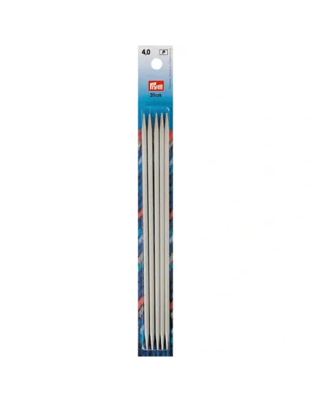 Aiguilles à tricoter à 2 pointes Prym Ø4 mm | Zephyr Tissus