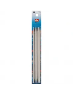 Aiguilles à tricoter 2 pointes Prym 20 cm | Zephyr Tissus