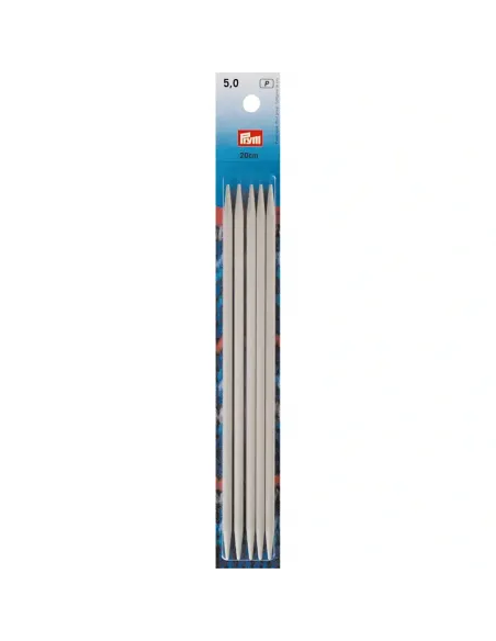 Aiguilles à tricoter 2 pointes Prym 20 cm | Zephyr Tissus