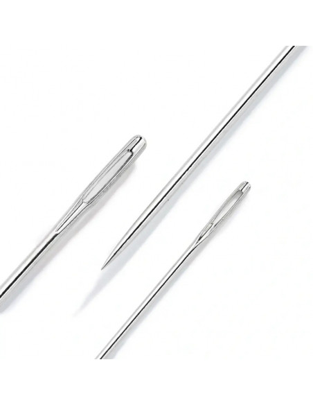 Aiguilles à repriser longues, No. 3-9, assorties