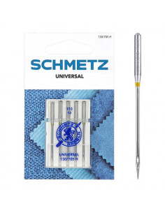 Aiguilles machine à coudre, universelle, 110, x5